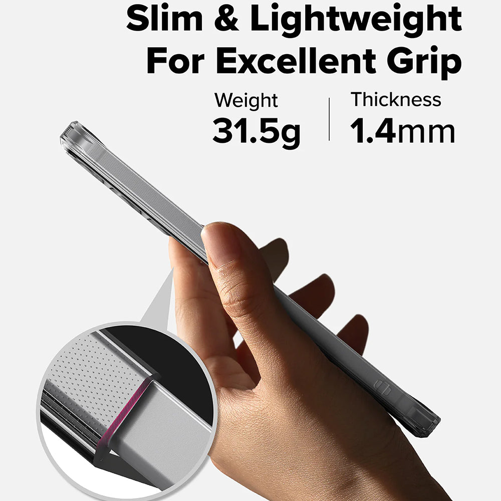 Θήκη για Samsung Galaxy S25 FE, Ringke, Fusion, Ματ Διαφανής