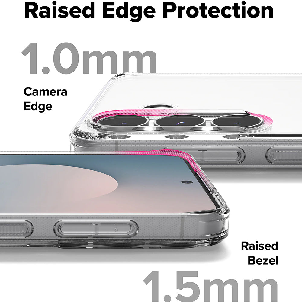 Θήκη για Samsung Galaxy S25 FE, Ringke, Fusion, Ματ Διαφανής