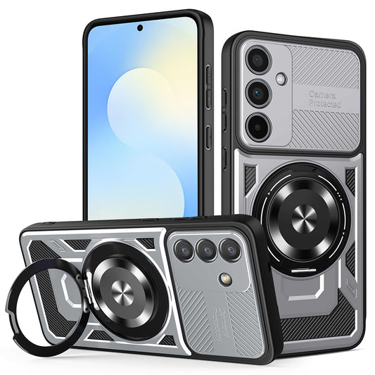 Θήκη για Samsung Galaxy S25 FE, Techsuit, RuggedCam, Γκρι