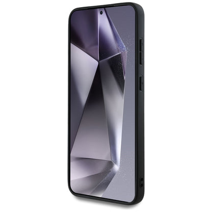 Θήκη για Samsung Galaxy S25+ S936, Guess, Glitter Big 4G Script, Μαύρη