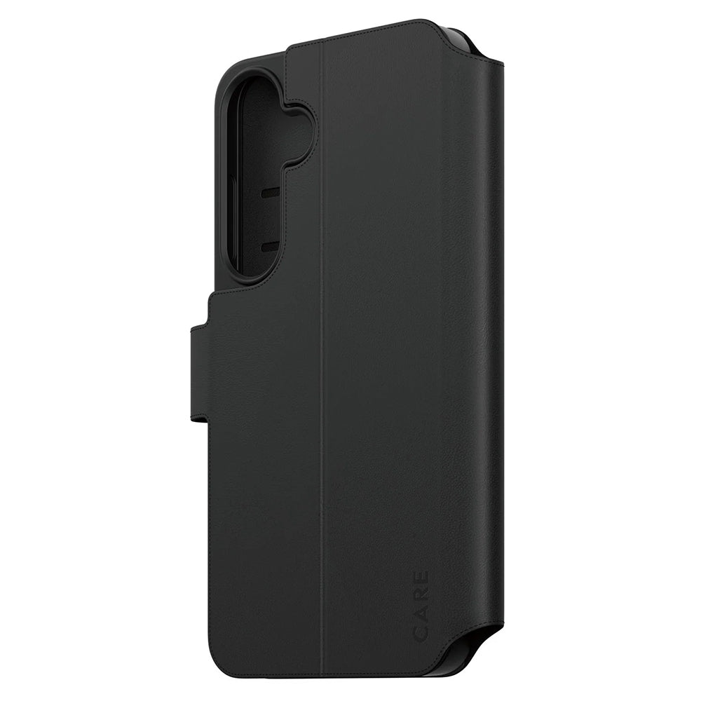 Θήκη για Samsung Galaxy S25+ S936, PanzerGlass, με χαρακτηριστικό Kickstand Wallet, Μαύρη