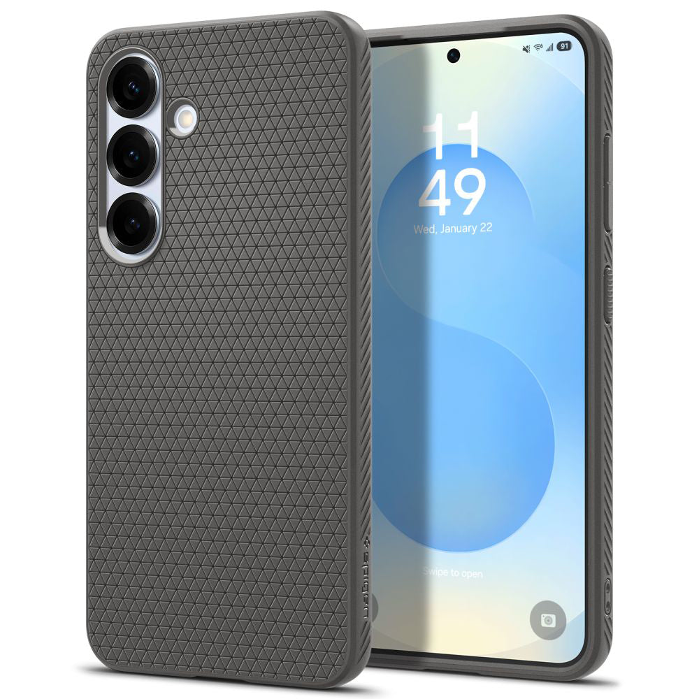 Θήκη για Samsung Galaxy S25+ S936, Spigen, Liquid Air, Γκρι ACS08980