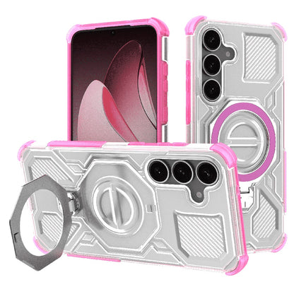Θήκη για Samsung Galaxy S25+ S936, Techsuit, Carbon Shield Pro, Ροζ