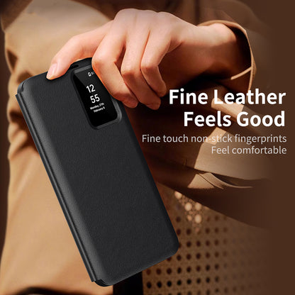 Case for Samsung Galaxy S25+ S936, Techsuit, SmartView, Black