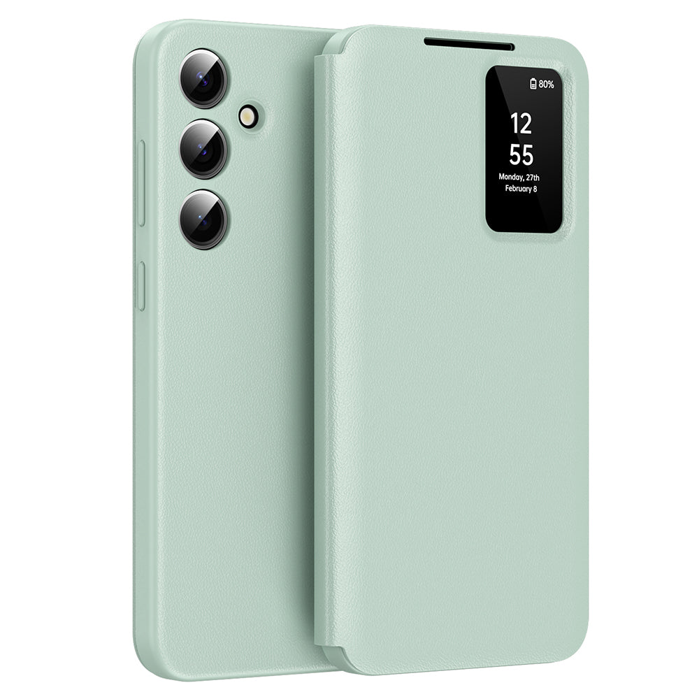Θήκη για Samsung Galaxy S25+ S936, Techsuit, SmartView, Πράσινο