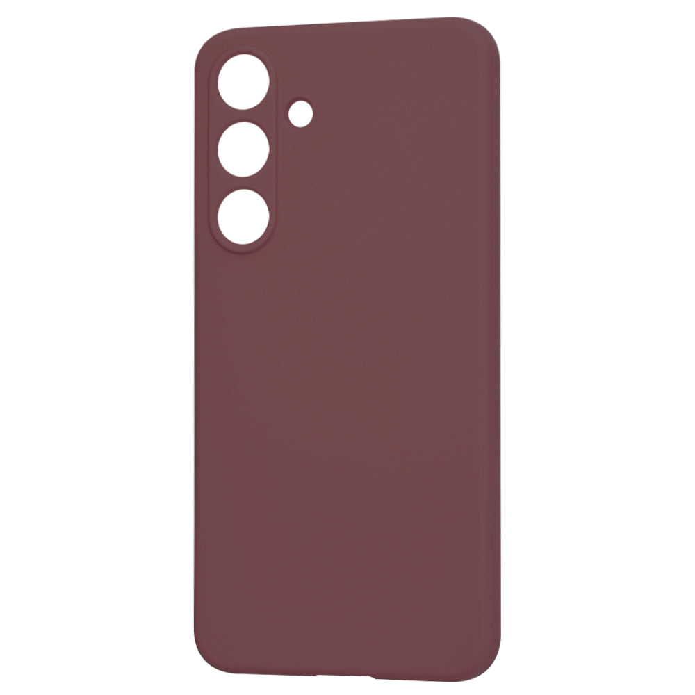Case for Samsung Galaxy S25+ S936, Techsuit, SoftFlex, Burgundy