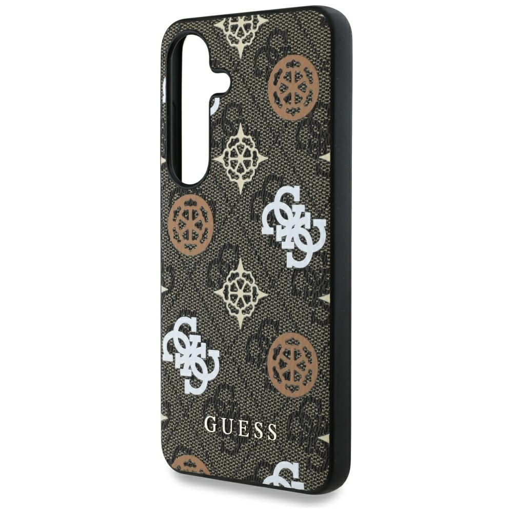 Θήκη για Samsung Galaxy S25 S931, Guess, 4G Peony, Καφέ