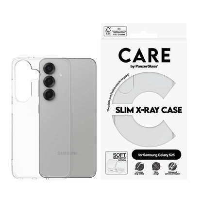 Θήκη για Samsung Galaxy S25 S931, PanzerGlass, Care Fashionable, Διαφανής
