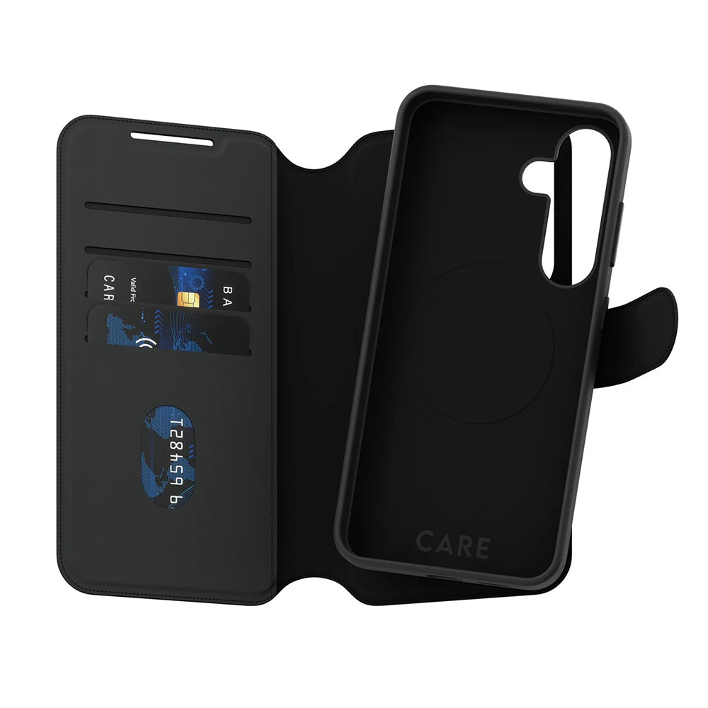 Θήκη για Samsung Galaxy S25 S931, PanzerGlass, Care Feature Tango Two-in-One, Μαύρη