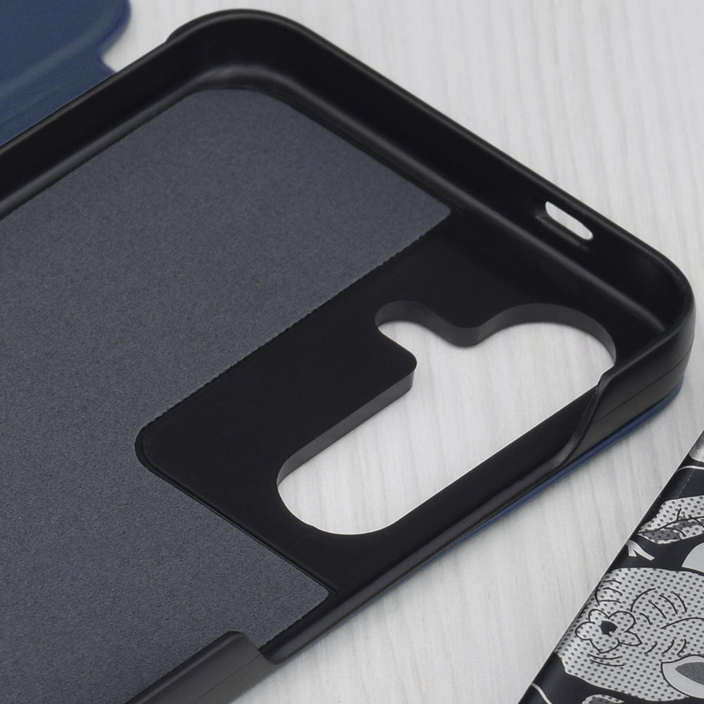 Θήκη για Samsung Galaxy S25 S931, Techsuit, eFold, Σκούρο Μπλε