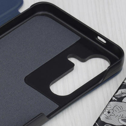 Θήκη για Samsung Galaxy S25 S931, Techsuit, eFold, Σκούρο Μπλε