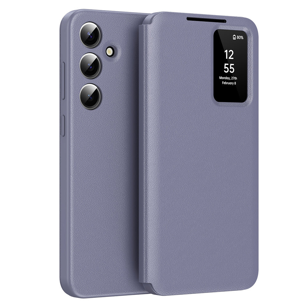 Case for Samsung Galaxy S25 S931, Techsuit, SmartView, Purple