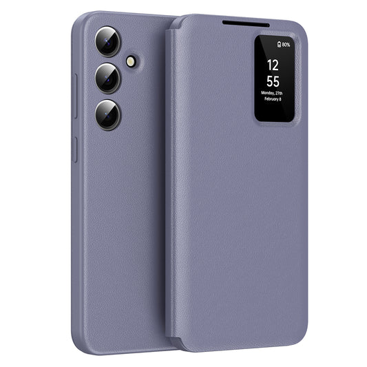 Θήκη για Samsung Galaxy S25 S931, Techsuit, SmartView, Μωβ