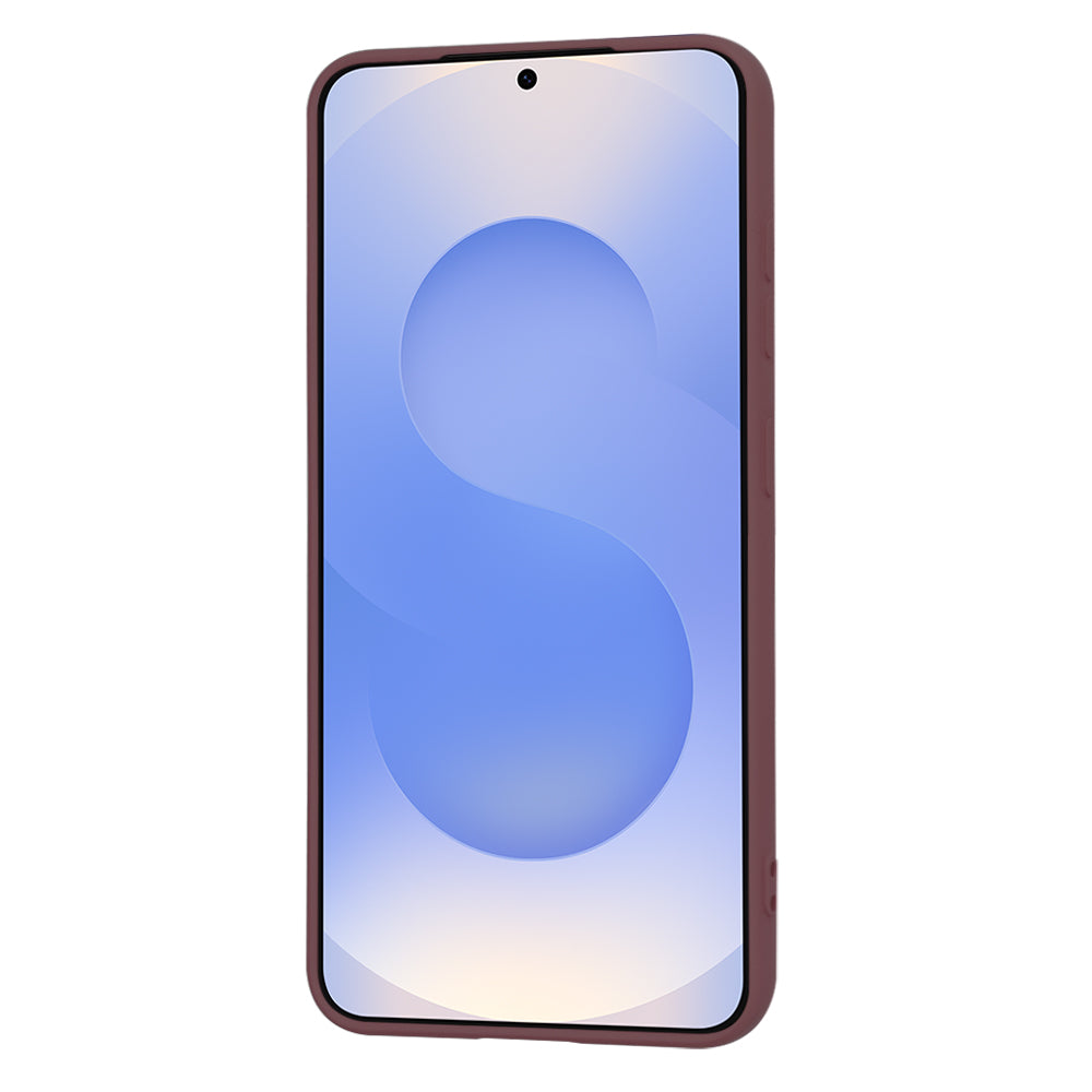 Θήκη για Samsung Galaxy S25 S931, Techsuit, SoftFlex, Βυσσινί