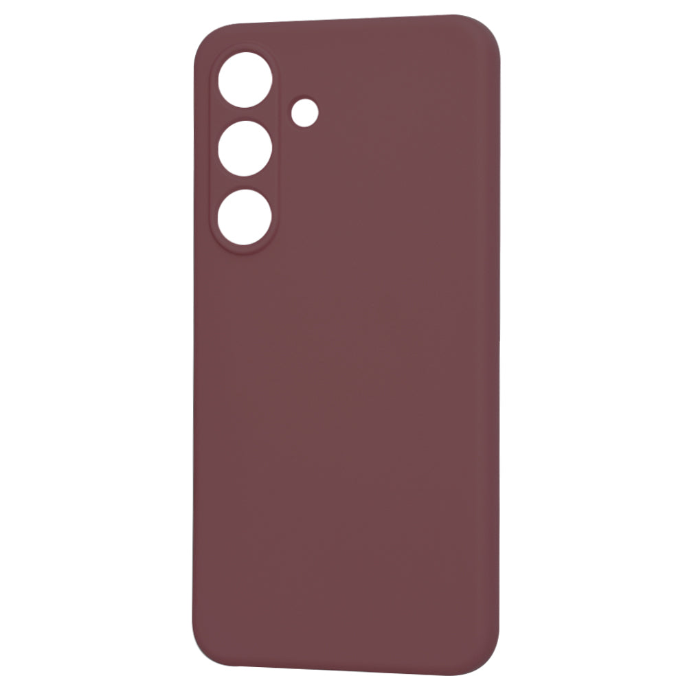 Θήκη για Samsung Galaxy S25 S931, Techsuit, SoftFlex, Βυσσινί
