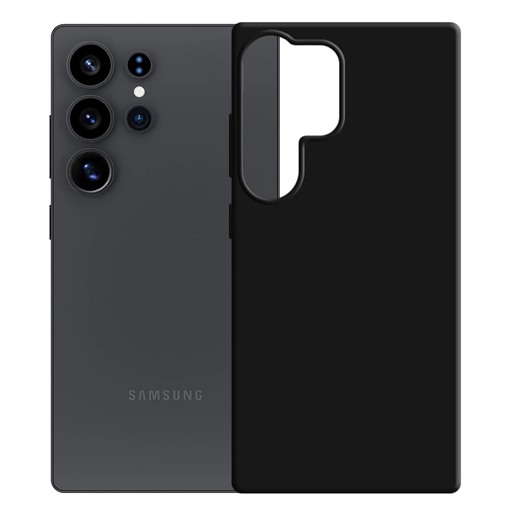 Θήκη για Samsung Galaxy S25 Ultra S938, 3MK, Σιλικόνη, Μαύρη