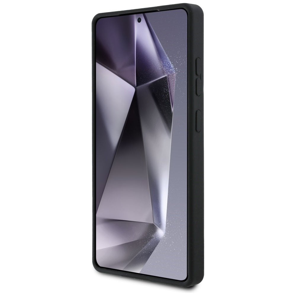 Θήκη για Samsung Galaxy S25 Ultra S938, Karl Lagerfeld, Silicone Sign Metal Logo, Μαύρη