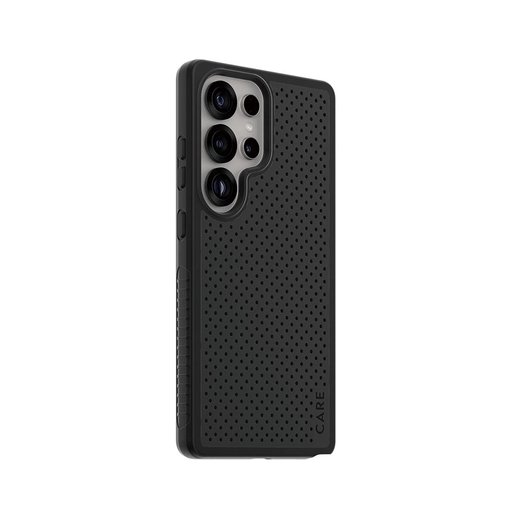 Θήκη για Samsung Galaxy S25 Ultra S938, PanzerGlass, Care Feature Heat Beat, Μαύρη