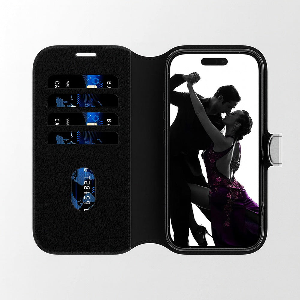Θήκη για Samsung Galaxy S25 Ultra S938, PanzerGlass, Care Feature Tango Two-in-One, Μαύρη
