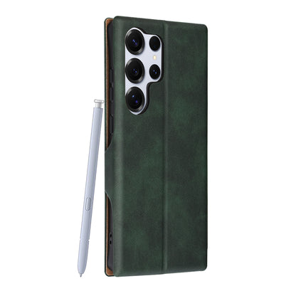 Θήκη για Samsung Galaxy S25 Ultra S938, Techsuit, Safe Wallet Plus, Πράσινο