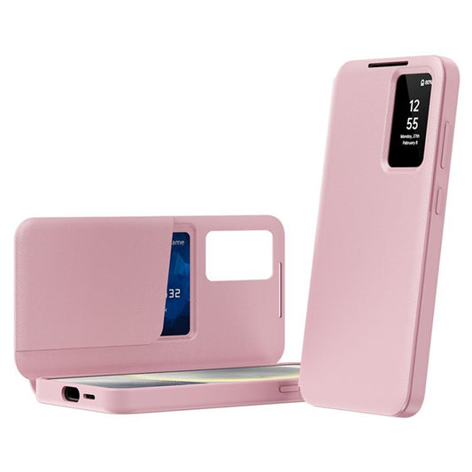Θήκη για Samsung Galaxy S25 Ultra S938, Techsuit, SmartView, Ροζ