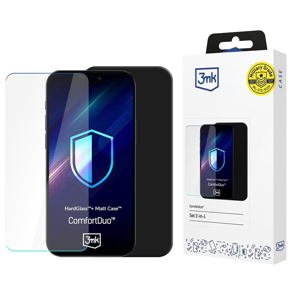 Case for Samsung Galaxy S26, 3MK, ComfortDuo, Black