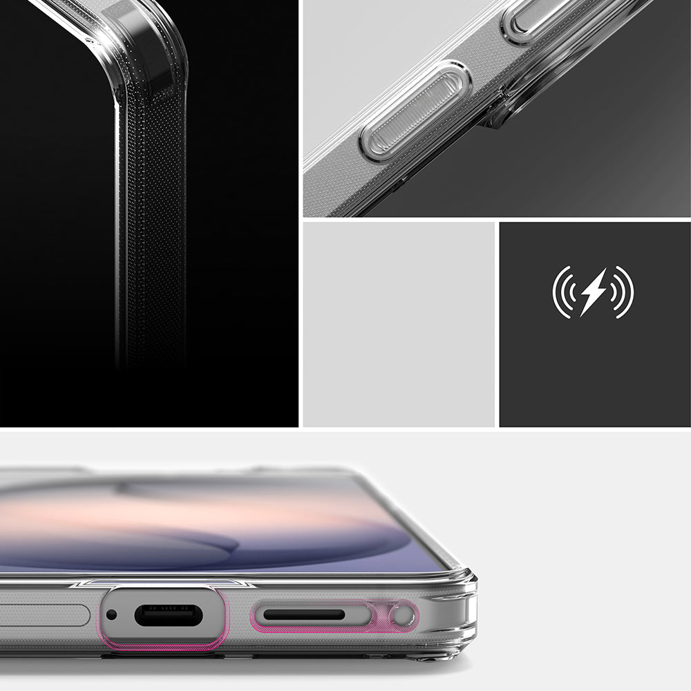 Θήκη για Samsung Galaxy S26 Plus, Ringke, Fusion, Ματ Διαφανής