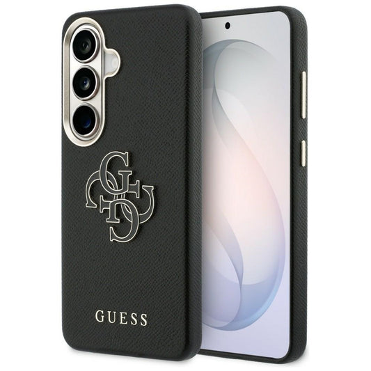 Θήκη για Samsung Galaxy S26 Plus S947, Guess, 4G Grained Big and Classic Logo, Μαύρη