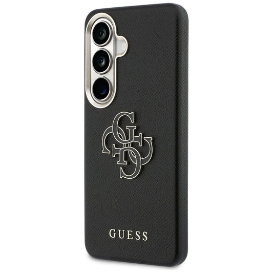 Θήκη για Samsung Galaxy S26 Plus S947, Guess, 4G Grained Big and Classic Logo, Μαύρη