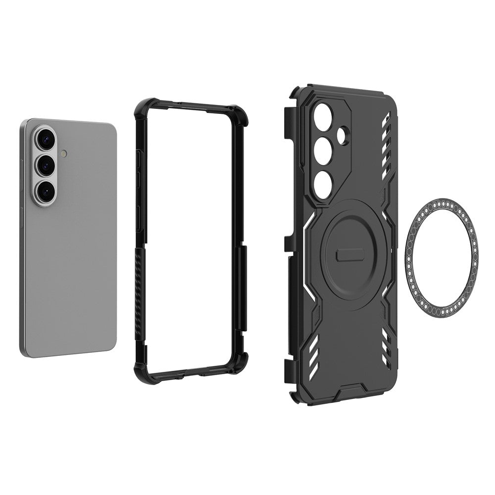 Θήκη MagSafe για Samsung Galaxy S26 Plus S947, Techsuit, ArmorMag, Μαύρη