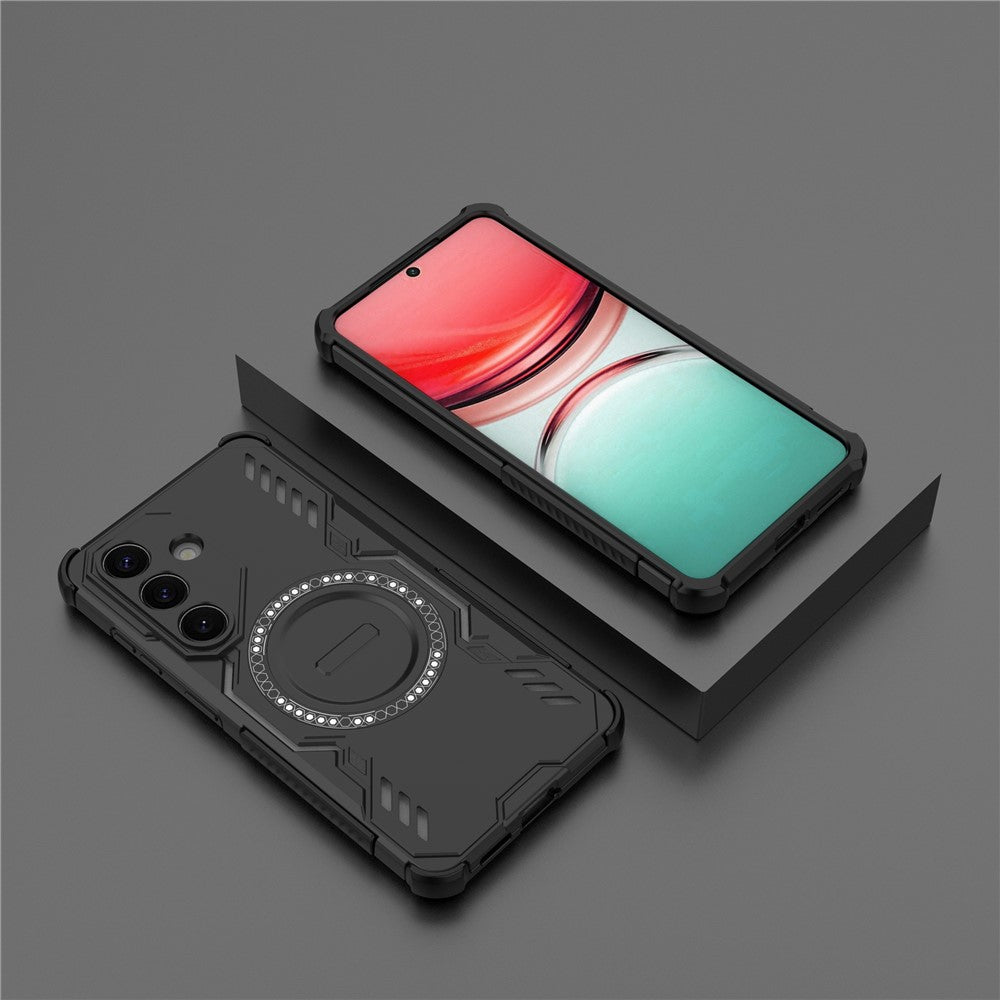 Θήκη MagSafe για Samsung Galaxy S26 Plus S947, Techsuit, ArmorMag, Μαύρη