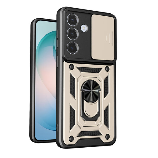 Θήκη για Samsung Galaxy S26 Plus, Techsuit, CamShield, Χρυσή