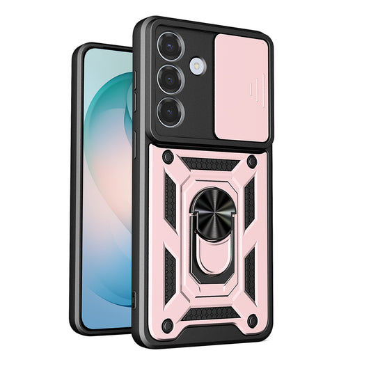 Θήκη για Samsung Galaxy S26 Plus, Techsuit, CamShield, Ροζ Χρυσό