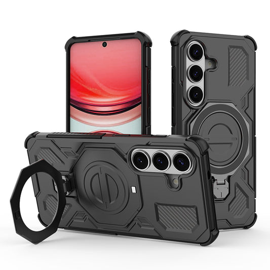 Θήκη για Samsung Galaxy S26 Plus, Techsuit, Carbon Shield Pro, Μαύρη