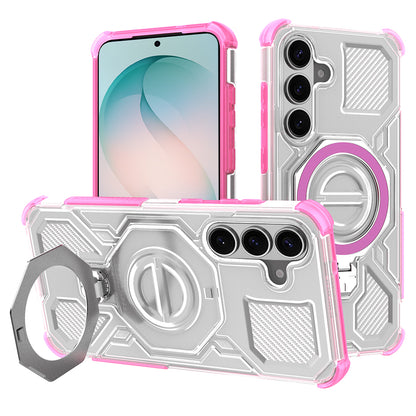 Θήκη για Samsung Galaxy S26 Plus, Techsuit, Carbon Shield Pro, Ροζ