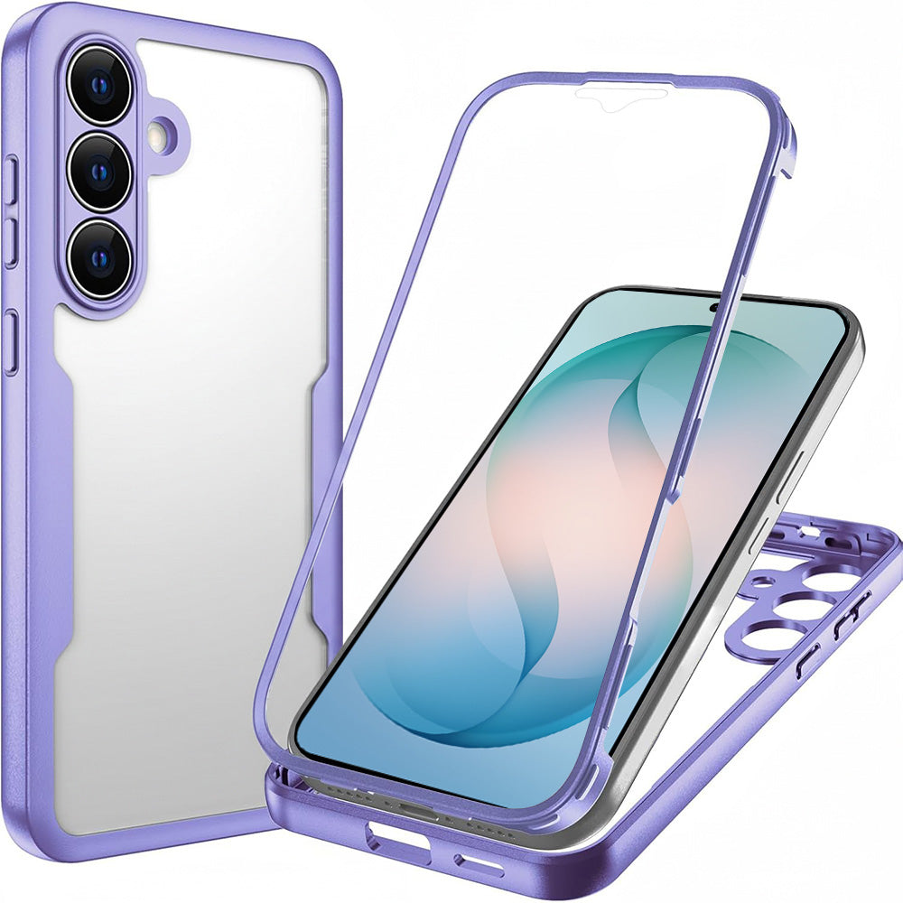 Θήκη για Samsung Galaxy S26 Plus, Techsuit, ColorVerse 360, Μωβ