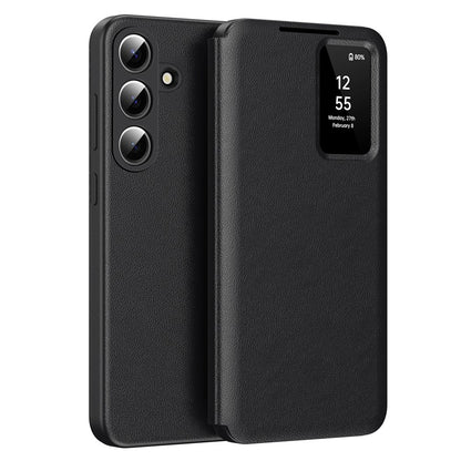 Θήκη για Samsung Galaxy S26 Plus S947, Techsuit, SmartView, Μαύρη