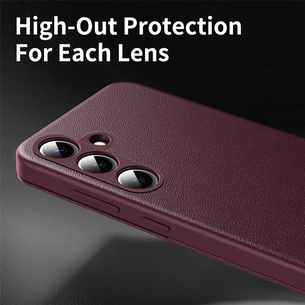 Θήκη για Samsung Galaxy S26 Plus, Techsuit, SmartView, Κόκκινη