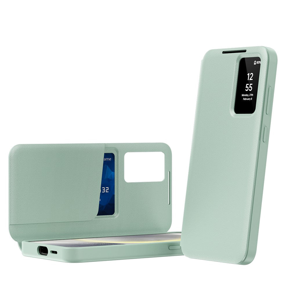 Θήκη για Samsung Galaxy S26 Plus S947, Techsuit, SmartView, Πράσινη
