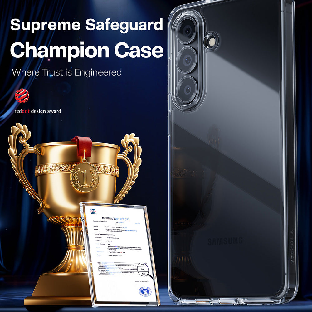 Θήκη για Samsung Galaxy S26 Plus S947, Torras, Guardian, Διάφανη