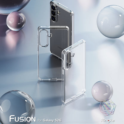 Θήκη για Samsung Galaxy S26, Ringke, Fusion, Ματ Διαφανής