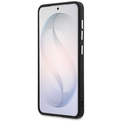 Case for Samsung Galaxy S26 S942, Guess, Fixed Glitter Triangle Logo, Black