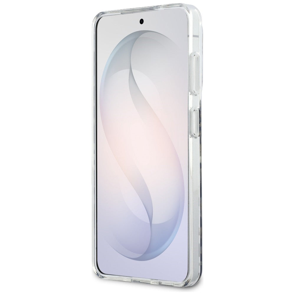 Θήκη MagSafe για Samsung Galaxy S26 S942, Guess, IML Leopard Pattern, Μαύρη