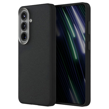 Θήκη για Samsung Galaxy S26 S942, UNIQ, Lyden Leatherette, Μαύρη
