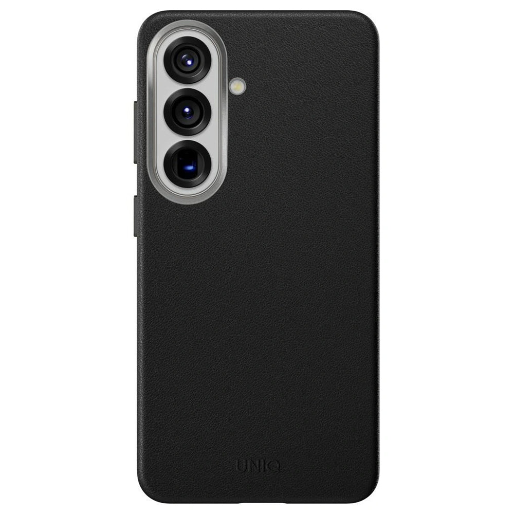 Θήκη για Samsung Galaxy S26 S942, UNIQ, Lyden Leatherette, Μαύρη