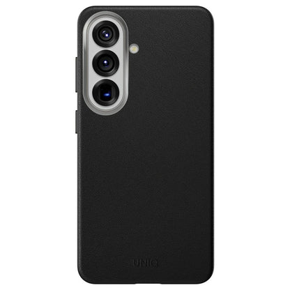 Θήκη για Samsung Galaxy S26 S942, UNIQ, Lyden Leatherette, Μαύρη