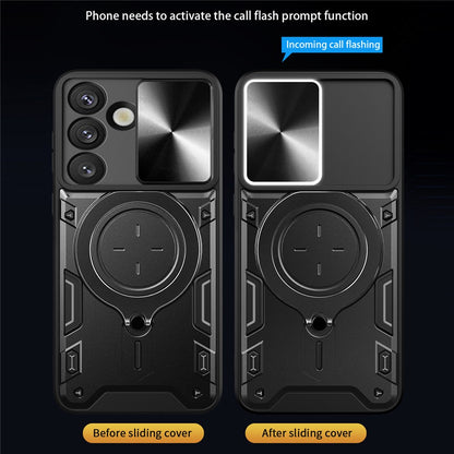 Θήκη για Samsung Galaxy S26, Techsuit, CamGuard Pro, Κόκκινη