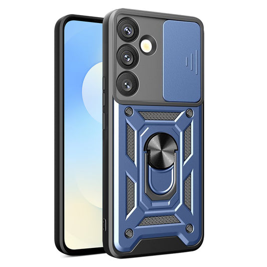 Θήκη για Samsung Galaxy S26, Techsuit, CamShield, Μπλε