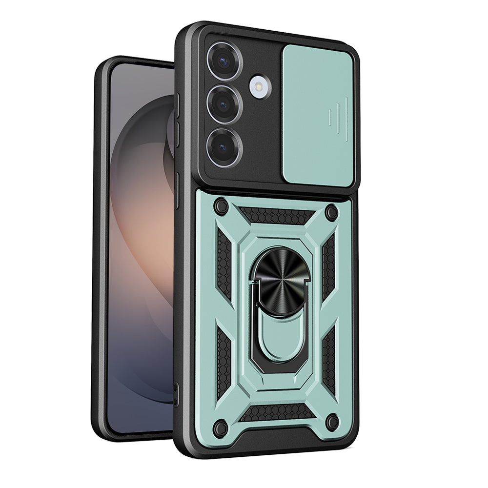 Θήκη για Samsung Galaxy S26, Techsuit, CamShield, Πράσινη