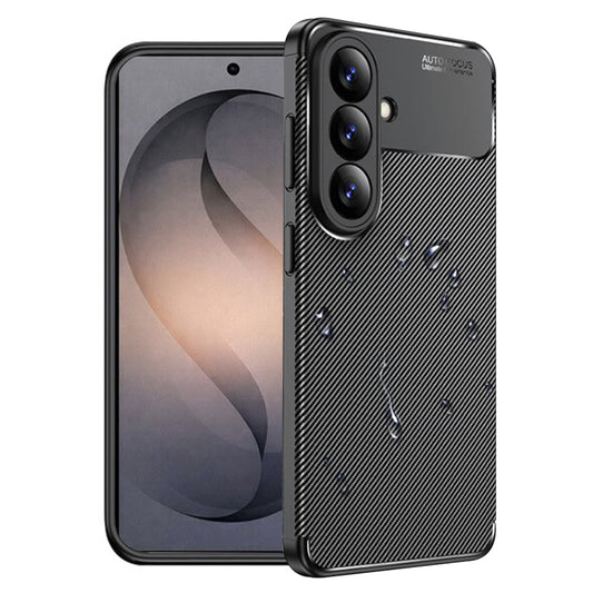 Θήκη για Samsung Galaxy S26, Techsuit, CarbonFiber, Μαύρη